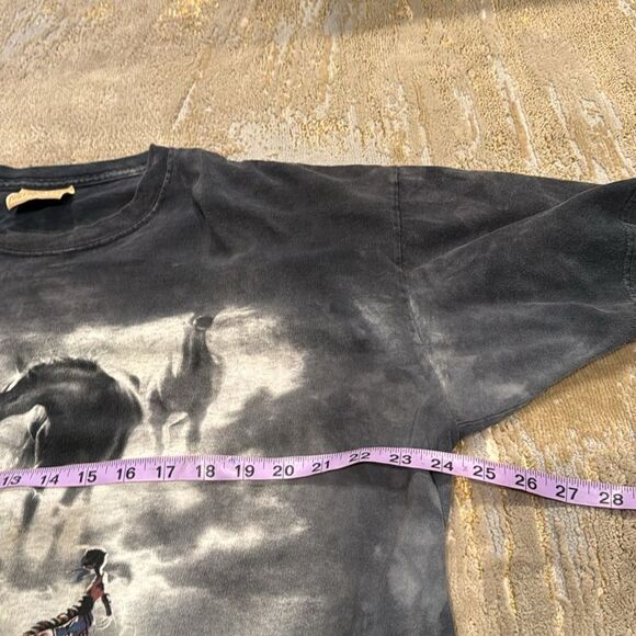 Vintage 03 The Mountain Indian thunder God tee size XL made in USA EuC - Picture 4 of 7